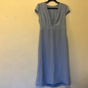 Kimchi Blue Midi Sky Blue Dress